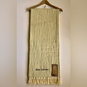 🎁Texteis Penedo Throw Blanket - Made in Portugal Cotton - Sage